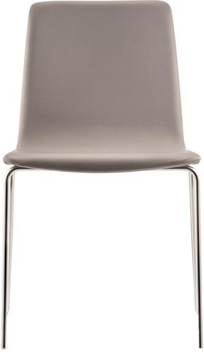 Inga 5689 - gestoffeerde stoel op sledeframe, stapelbaar, comfortabel - PMS Projectinrichting
