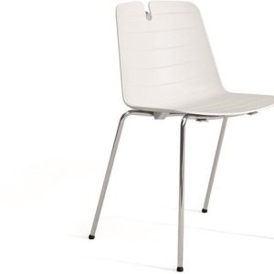 Iris - kunststof school / kantine stoel - PMS Projectinrichting