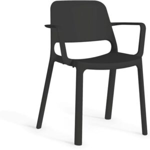 Kasper armstoel - kunststof school- / kantine stoel - PMS Projectinrichting