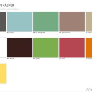 Kasper - kunststof school- / kantine stoel - PMS Projectinrichting