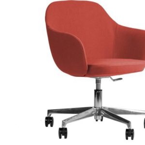Laila 2200/2 - gestoffeerde verrijdbare bureaustoel in hoogte verstelbaar - PMS Projectinrichting