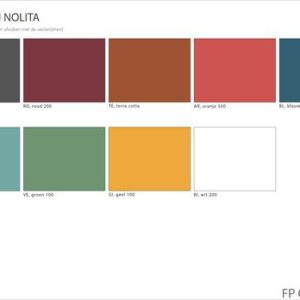 Kleuren van de Nolita 3651 stalen terrasstoel of kantine stoel van Pedrali