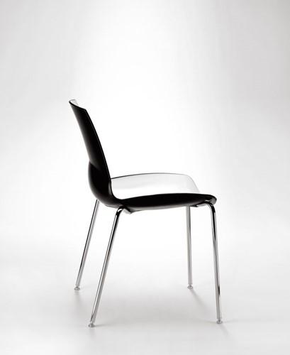 Now - kunststof duo kleur school- / kantine stoel - PMS Projectinrichting
