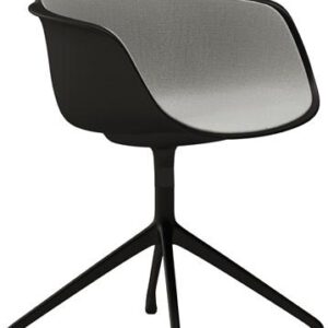 Sicla front SP - spiderframe stoel, kunststof kuip, binnenzijde volledig gestoffeerd - PMS Projectinrichting