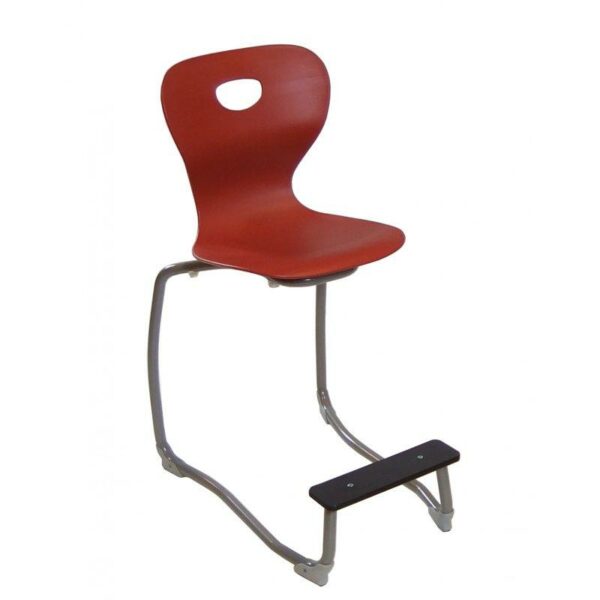 Stapelbare stoel ErgoSwing-H6 sledemodel - PMS Projectinrichting