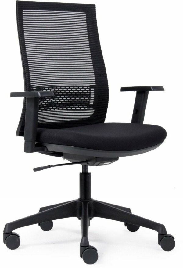 Zwarte Canillo bureaustoel van Euroseats