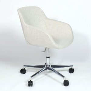 JULIA 4402/2- Bureaustoel met rondom gestoffeerde zitschaal - PMS Projectinrichting