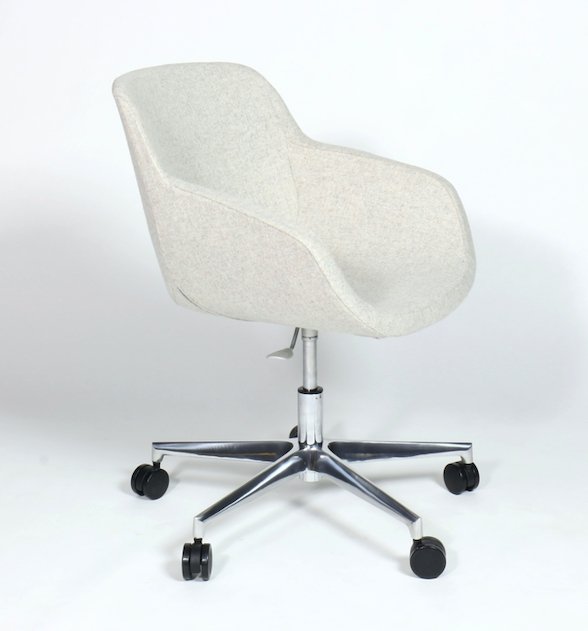 JULIA 4402/2- Bureaustoel met rondom gestoffeerde zitschaal - PMS Projectinrichting
