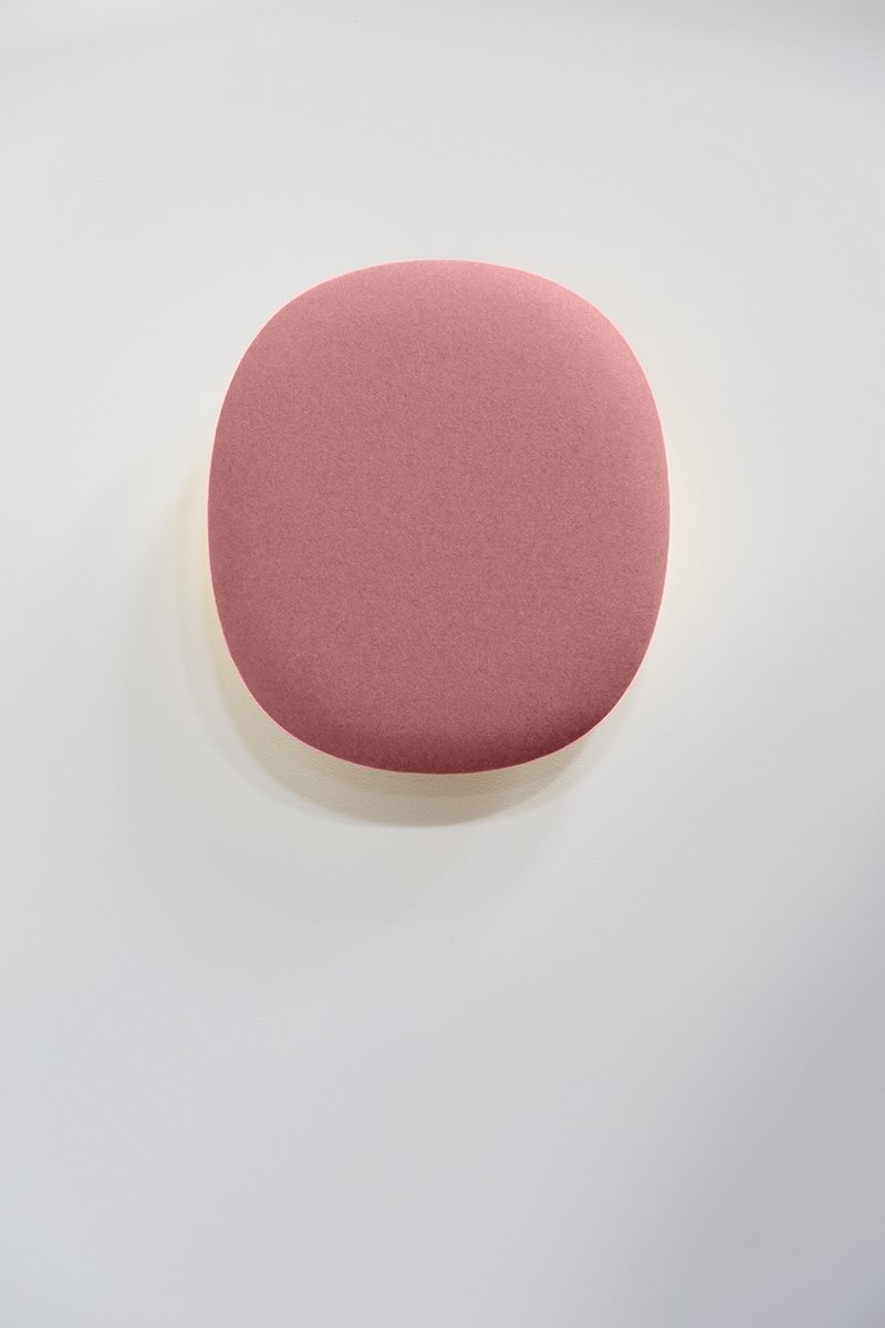 Roze akoestisch wandpaneel uit de Blossom collectie van Bogaerts Label