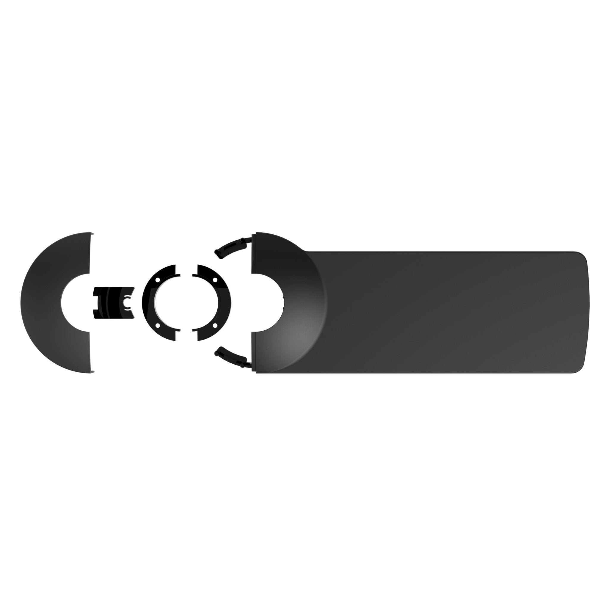 Instructie monteren van de zwarte USB-C docking station EUR uit de Viewlite collectie van Dataflex