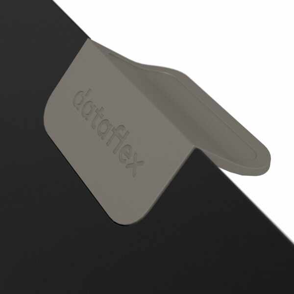 Ingezoomde zwarte ergonomische toolbox uit de Addit Bento® collectie van Dataflex